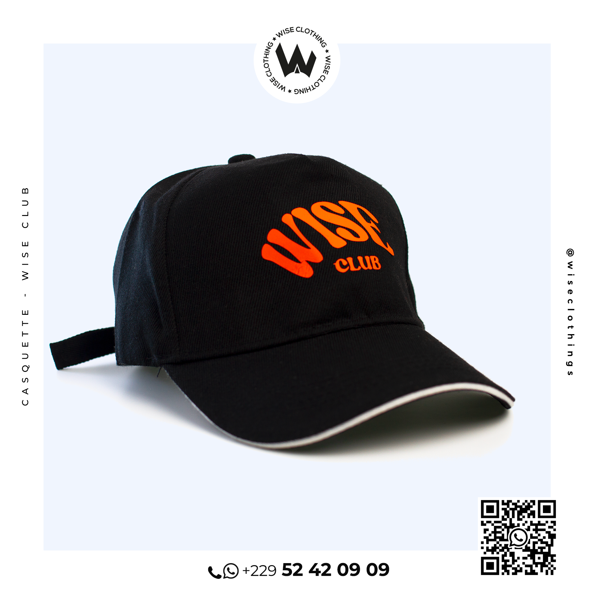 Casquette “WISE CLUB”