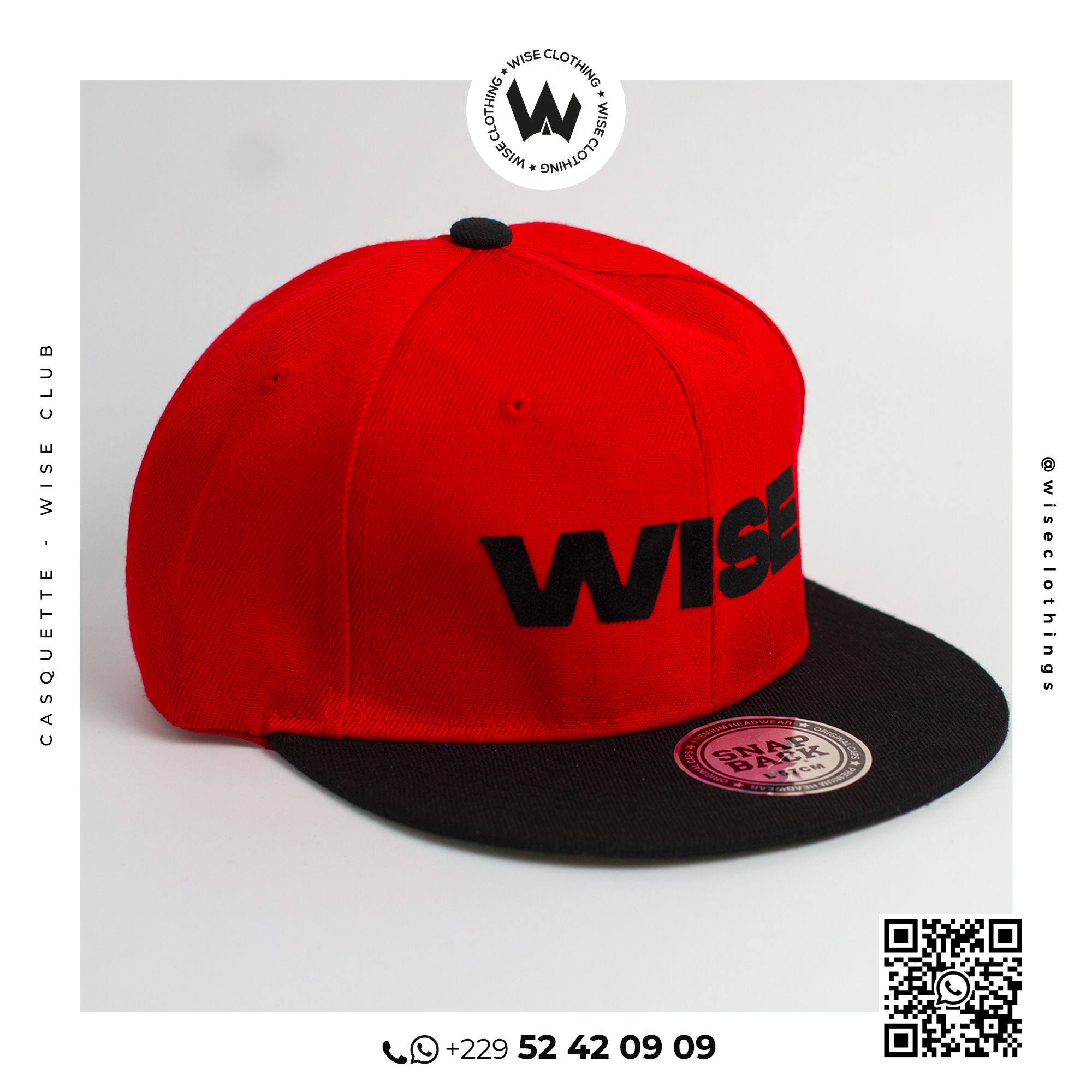 Casquette “WISE CLUB”  Style et sagesse